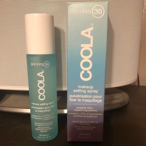 Coola makeup setting spray. $9